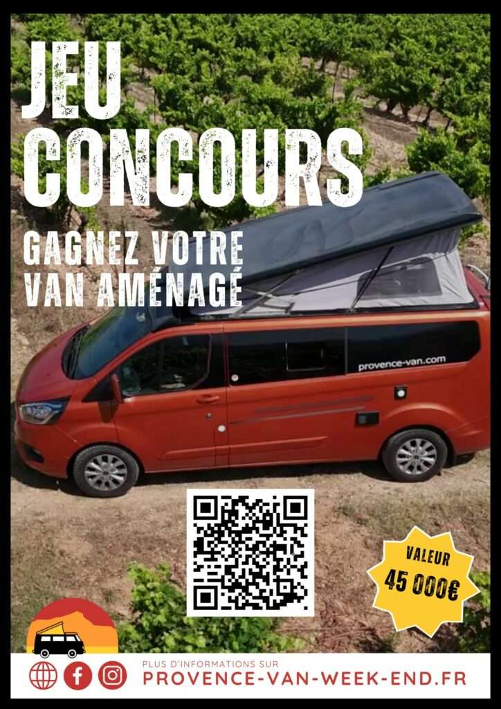 JEU CONCOURS - GAGNEZ VOTRE VAN AMENAGE - PROVENCE VAN WEEK END (4)